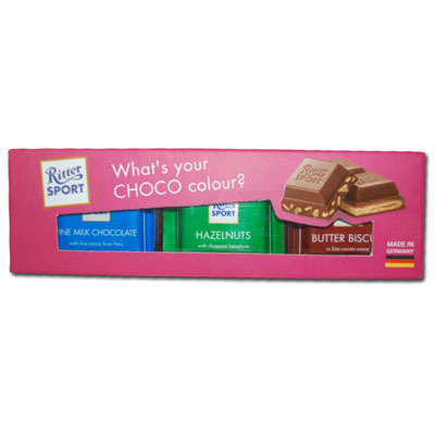 "Ritter Sport Mini Assorted Chocolates from Germany -code01 - Click here to View more details about this Product